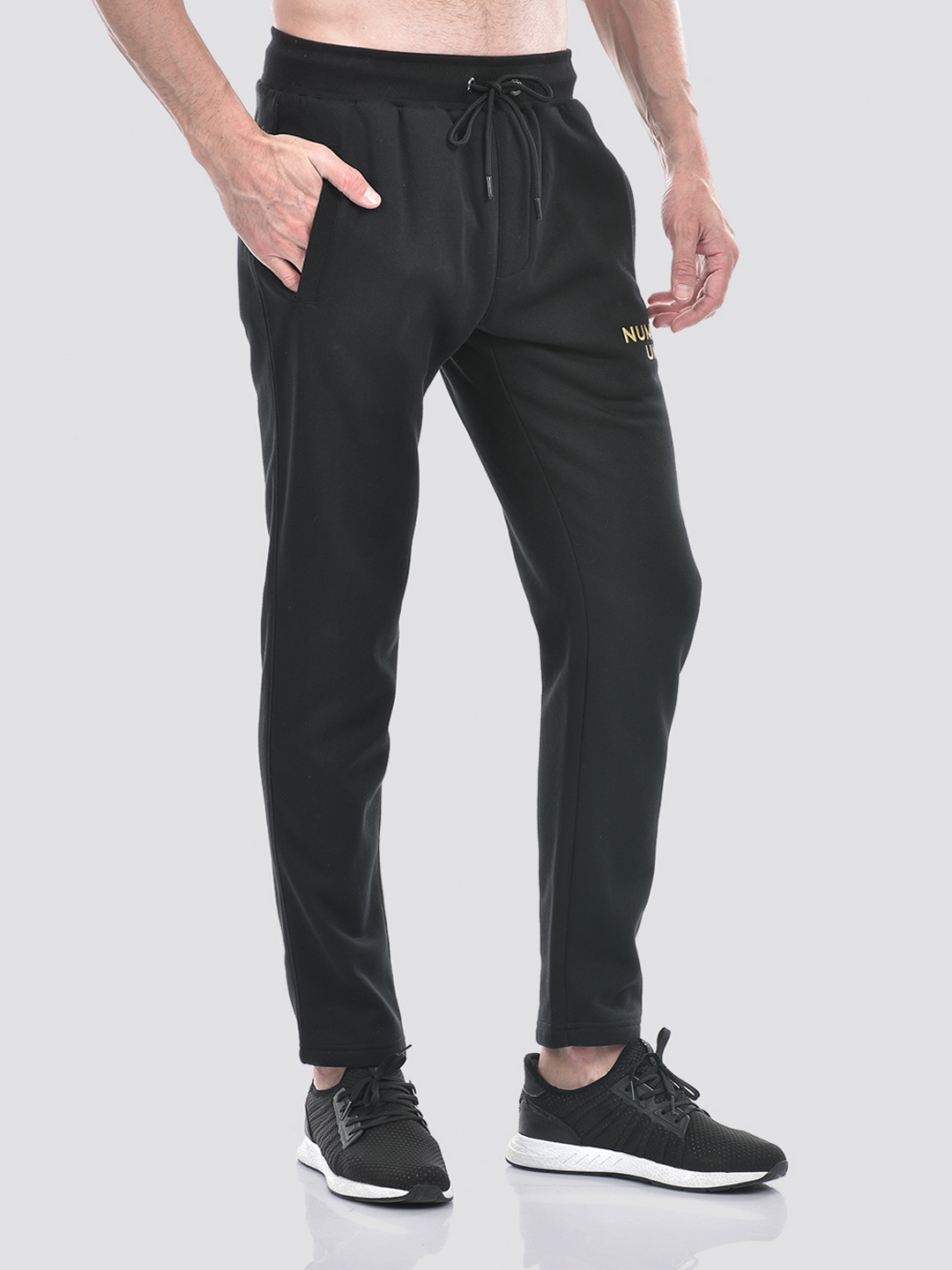 Numero Uno Men Typographic Regular Fit Trackpants